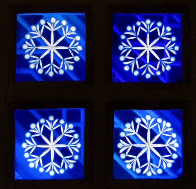 Carolines house glass pattern